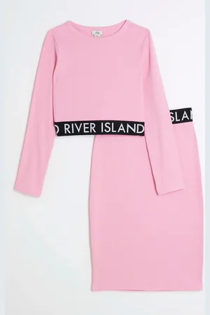 River Island Girls Ribbed 100% Cotton Midi Skirt Set11