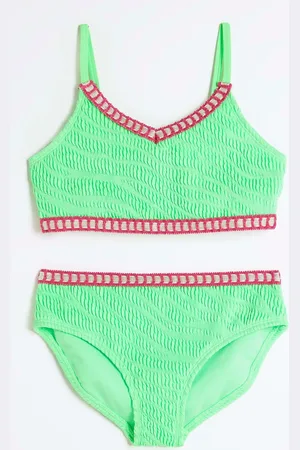 River Island Girls Blanket Stitch Bikini5