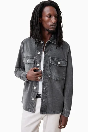AllSaints AllSaints Harrier-overhemd met lange mouwenXL