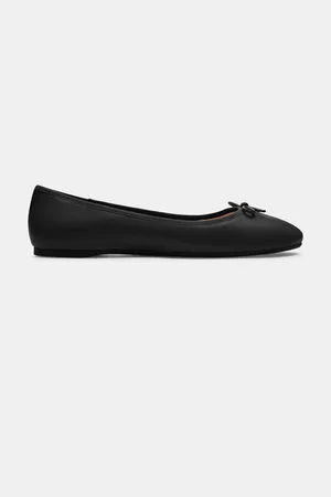 Coach Abigail Leather Ballet Black Flats PumpsEU 40 (UK 7)