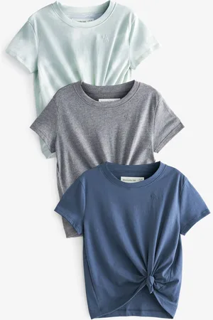 Abercrombie & Fitch Set van 3 T-shirts en gestrikte voorkant15