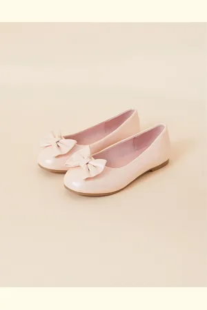 Accessorize Girls Bow Ballerina Flat ShoesEU 28 (UK 10)