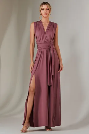 Jolie Moi Halter Neck Maxi Bridesmaid Dress42
