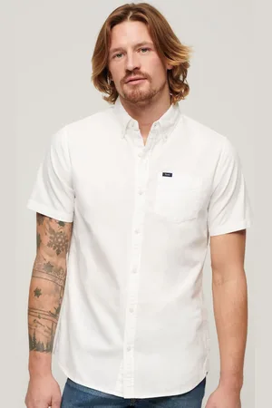 Superdry Vintage Oxford Short Sleeve 100% Cotton ShirtXXL