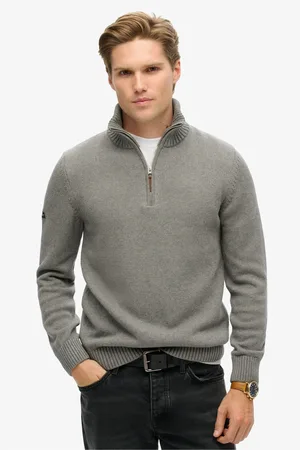 Superdry 100% Cotton Classics Knit Henley JumperXL