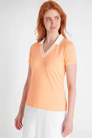 Calvin Klein Orange Delaware Polo Shirt36