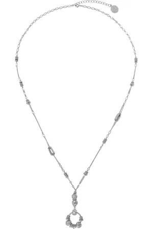 Bibi Bijoux Gold Tone Vintage Charm Long Pendant Necklaceeen