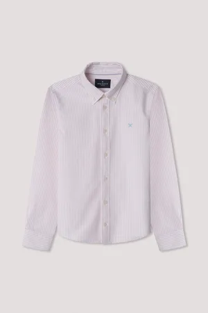 Hackett London Older Boys Pink 100% Cotton Shirt98104cm