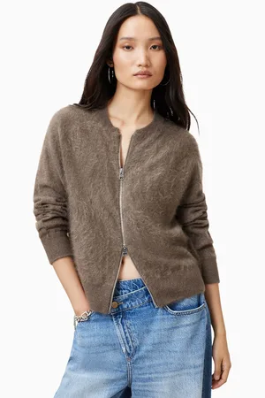 AllSaints AllSaints Rebel Zip CardiganL