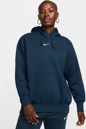 Nike Sportswear Phoenix Fleece Oversized Mini Swoosh Pullover Hoodie44-46