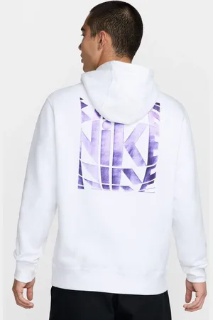 Nike Club Back Graphic Pullover Hoodielarge