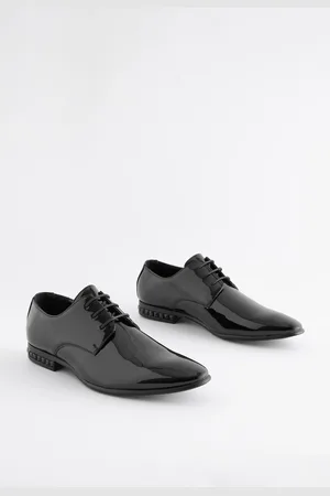 Next High Shine Jewel Trim Patent Derby ShoesEU 46 (UK 11.5)