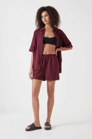 Hush Puppies Lana Linen Blend ShortsM