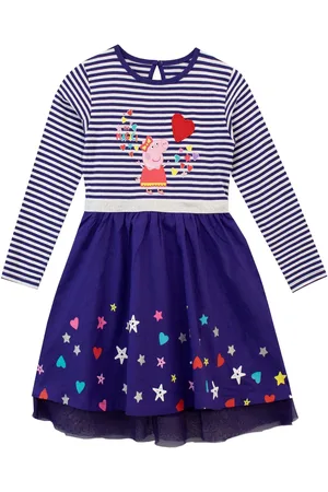Character 100% Cotton Peppa Pig Party Dress6