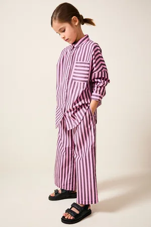 Next 100% Cotton Stripe 100% Cotton Shirt and Trousers Set (3-16yrs)11 Jaar (146cm)
