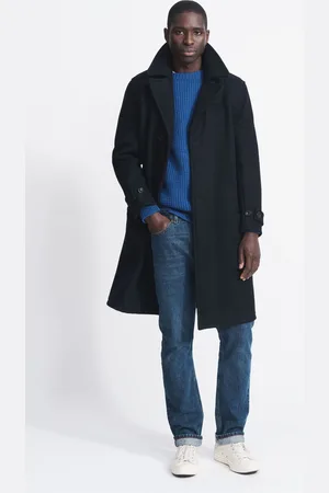 Aubin Raleigh jas van wol in blauwM