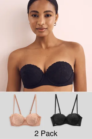 Next Set van 2 kanten strapless multiway beha