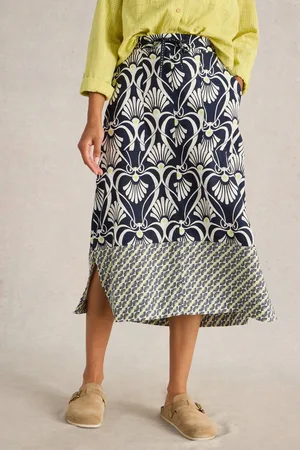 White Stuff Elle Linen Blend Skirt42