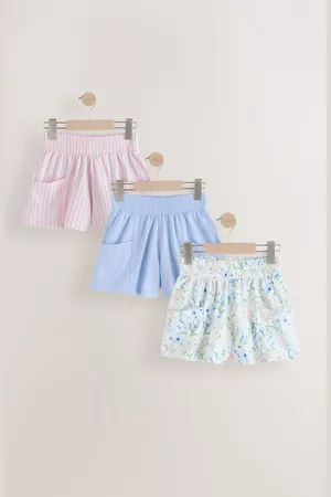 Next 100% katoenen shorts verpakking van 3 (3