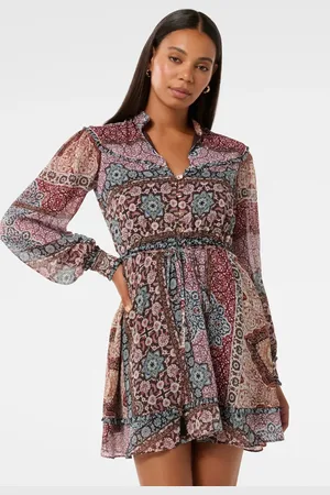Forever New Sonny Frill Trim Mini Dress42