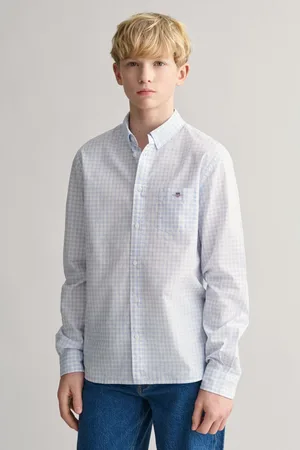 GANT Gingham Shield 100% Cotton Shirt11