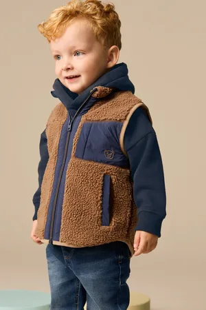 Next Borg Gilet Jacket (3mths-7yrs)1.5