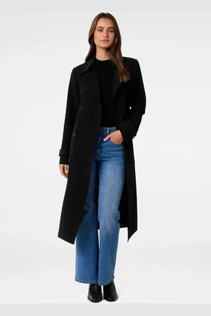 Forever New Leanne Crepe Trench Coat40