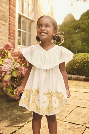 Next Embroidered 100% Cotton Dress (3mths-10yrs)9298cm