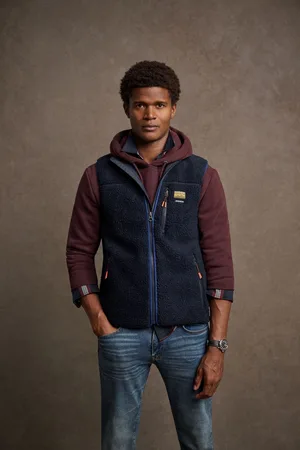 Superdry Outdoor Fleece 100% Cotton GiletL