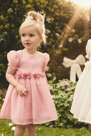 Next Flower Girl Corsage Dress (3mths-8yrs)4