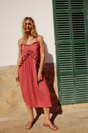 Next Ruffle Midi Slip Dress46 Tall