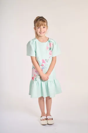 IAME Girls Green Party Dress140146cm