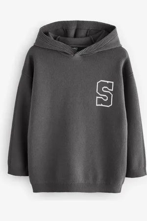 Next Knitted 100% Cotton Hoodie (3-16yrs)3 Jaar (98cm)