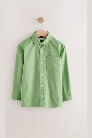 Next Relaxed Fit Long Sleeve Oxford Shirt (3-16yrs)8 Jaar (128 cm)