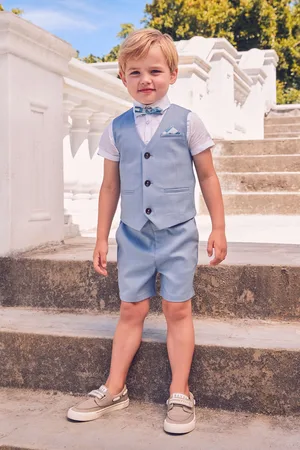 Ted Baker Shirt Waistcoat and Shorts Set6 Jaar (116cm)