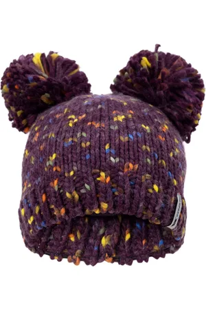 Trespass Unisex Kids Purple Ted Hat2