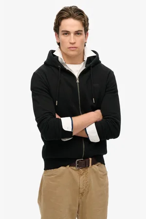 Superdry Essential Logo Zip 100% Cotton HoodieXXL