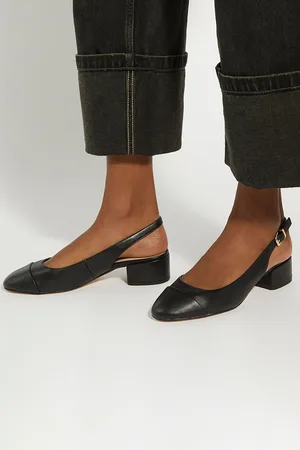 Dune Casing Sling Back Block Heel SandalsEU 38 (UK 5)