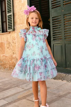 Angels Face Green Marigold Roses Dress98104cm