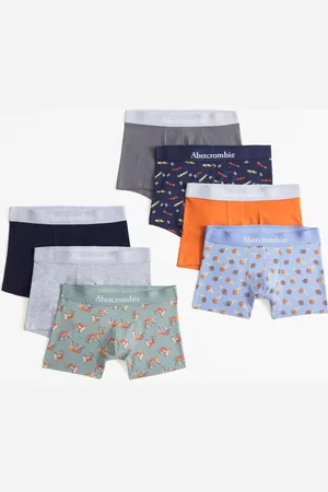 Abercrombie & Fitch Orange Boxers 7 Pack15