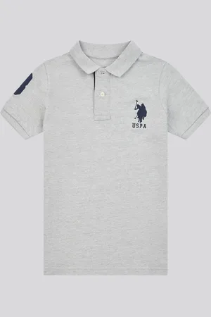 U.S. Polo Assn. U. S. Polo Assn. Boys Player 3 Pique 100% Cotton Polo Shirt10