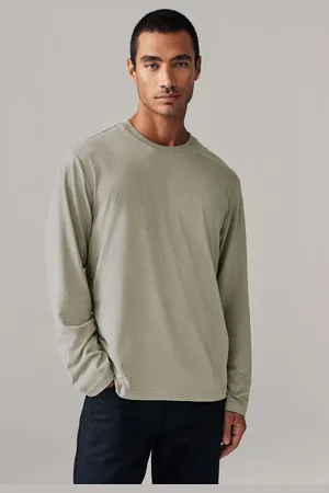 Next Long Sleeve Crew Neck 100% Cotton T-ShirtXL