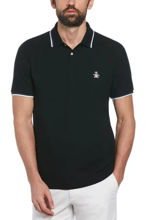 Original Penguin Textured Short Sleeve 100% Cotton Shirt2X-Large