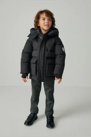 Clarks Boys Padded Hooded Coat4 Jaar (104cm)