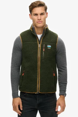 Superdry Outdoor Fleece 100% Cotton GiletS