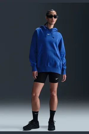Nike Oversized Sportswear Phoenix Fleece Mini Swoosh Pullover Hoodielarge