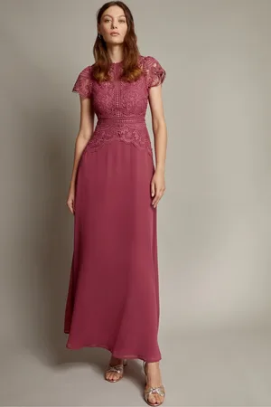 Monsoon Monica Lace Maxi Dress38
