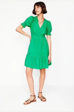 Boden Anna Double Cloth Short 100% Cotton Dress42