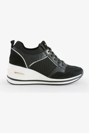 Dune Eiline sneakers met sleehakken en zijritseu41