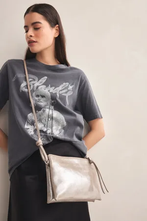 Next Leren crossbody-tasEén